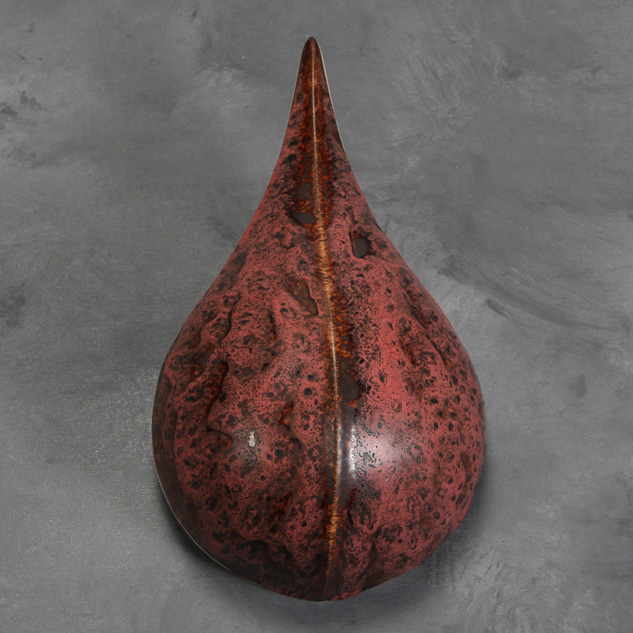 SW-163 Soft Red Matte over SW-111 Wrought Iron