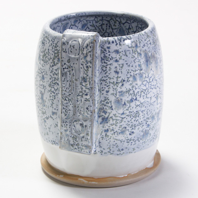 SW-501 White Gloss over SW-170 Blue Hydrangea