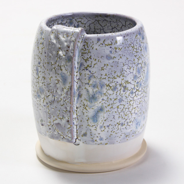 SW-501 White Gloss over SW-170 Blue Hydrangea