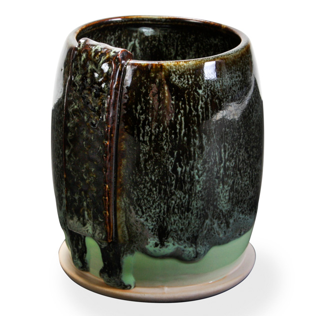SW-507 Bright Green Gloss over SW-132 Mirror Black
