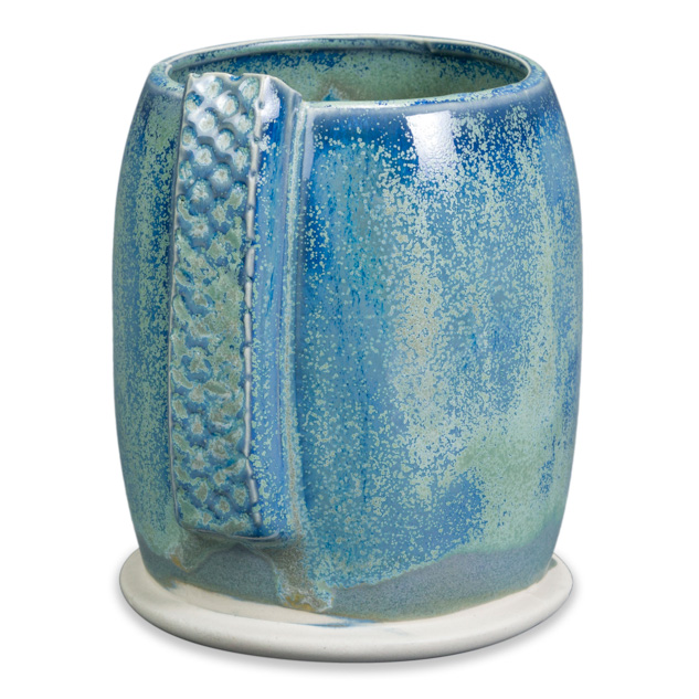 SW-108 Green Tea over SW-105 Frost Blue