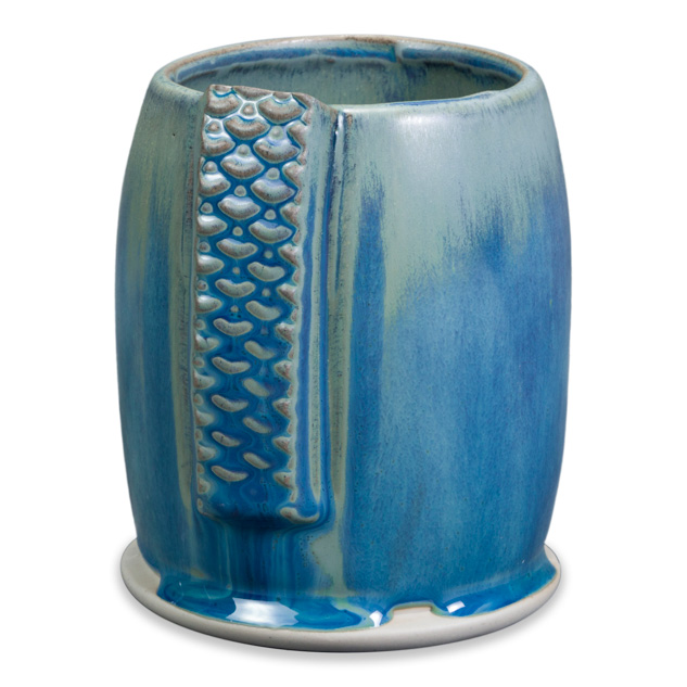 SW-108 Green Tea over SW-109 Capri Blue