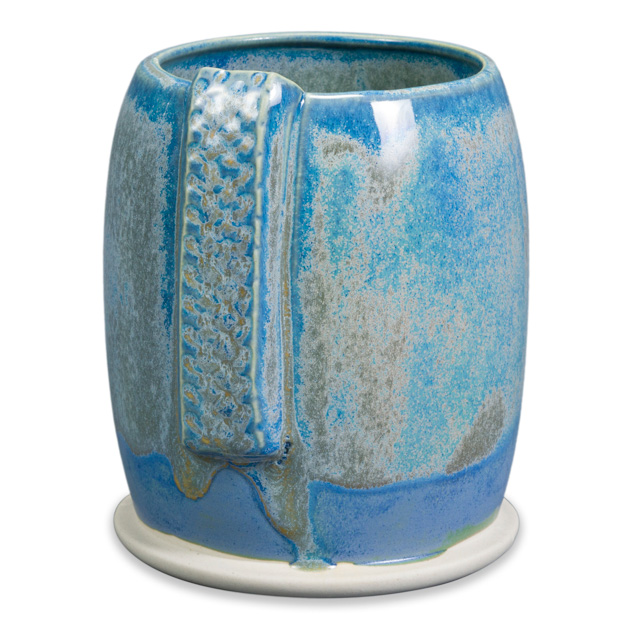 SW-108 Green Tea over SW-109 Capri Blue