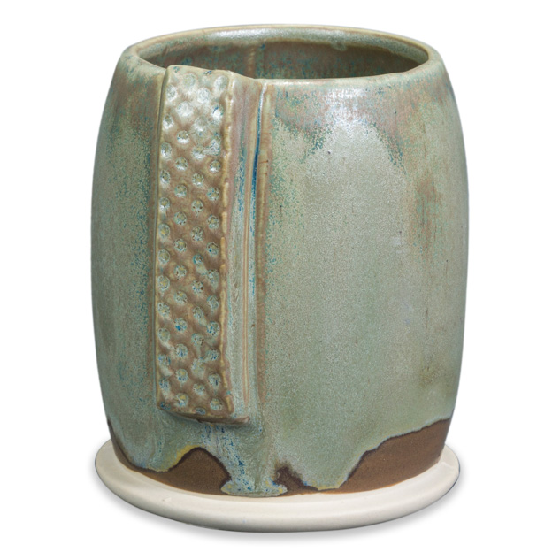 SW-108 Green Tea over SW-174 Leather
