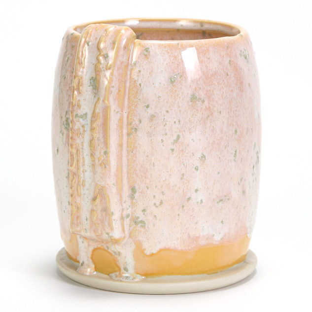 SW-118 Sea Salt over SW-168 Coral Sands