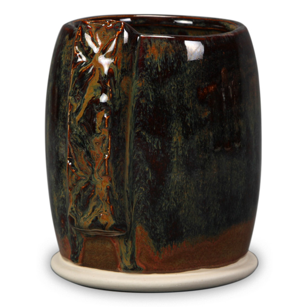 SW-124 Matte Maycoshino over SW-130 Copper Jade