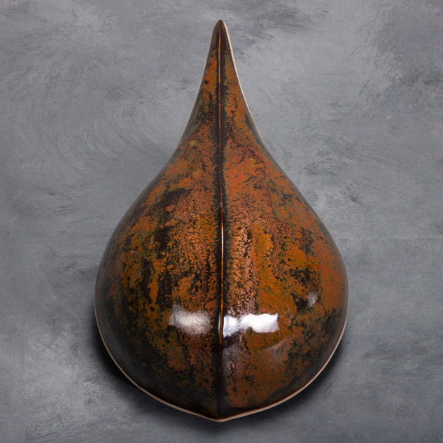 SW-128 Cordovan over SW-130 Copper Jade