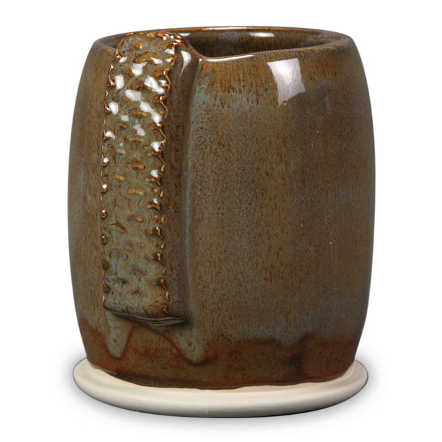 SW-134 Eggplant over SW-130 Copper Jade