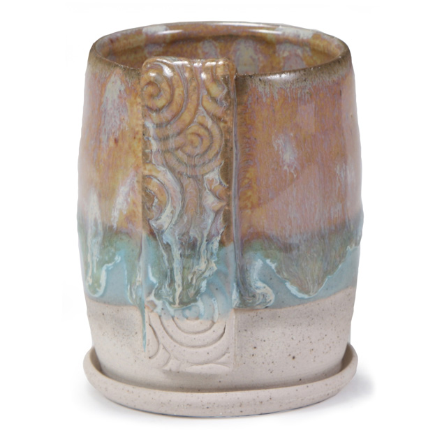 SW-110 Oyster over SW-150 Celadon Bloom