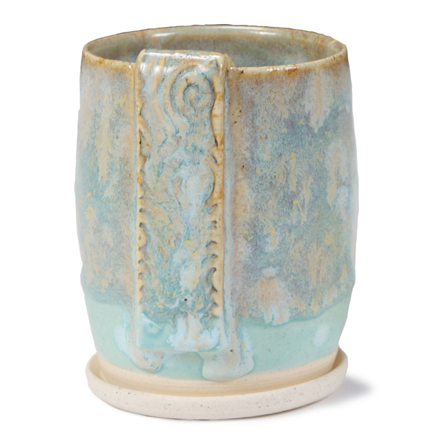 SW-117 Honeycomb over SW-150 Celadon Bloom