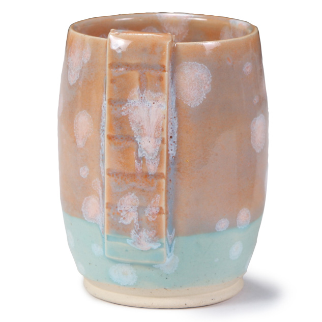 SW-206 Melon over SW-150 Celadon Bloom