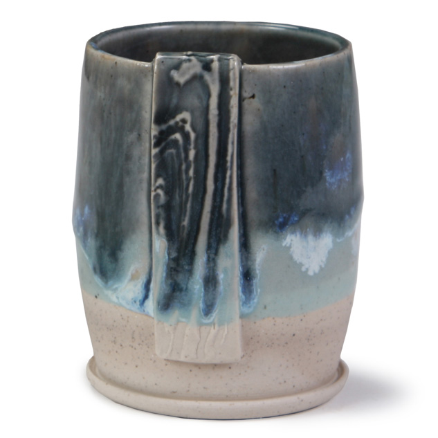 SW-209 Charcoal over SW-150 Celadon Bloom