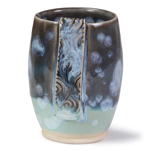 SW-209 Charcoal over SW-150 Celadon Bloom