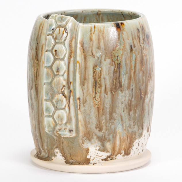 SW-252 Blue Opal over SW-155 Winter Wood