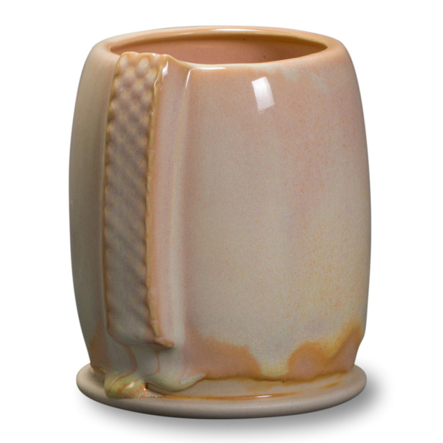 SW-169 Frosted Lemon over SW-168 Coral Sands