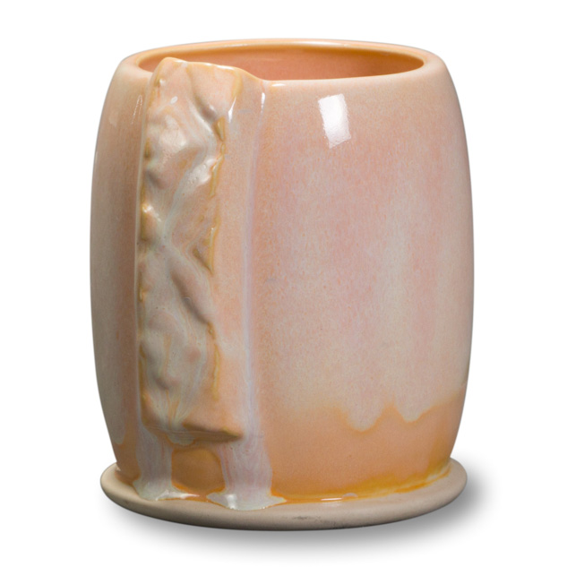 SW-169 Frosted Lemon over SW-168 Coral Sands