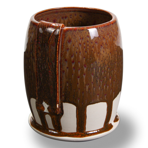 SW-175 Rusted Iron over SW-119 Cinnabar