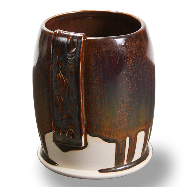 SW-175 Rusted Iron over SW-149 Crackle White