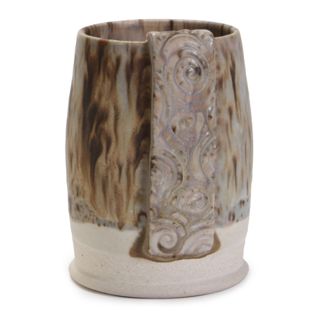 SW-176 Sandstone over SW-003 Crackle Matte Clear