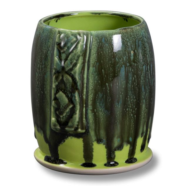 SW-179 Muddy Waters over SW-507 Bright Green Gloss