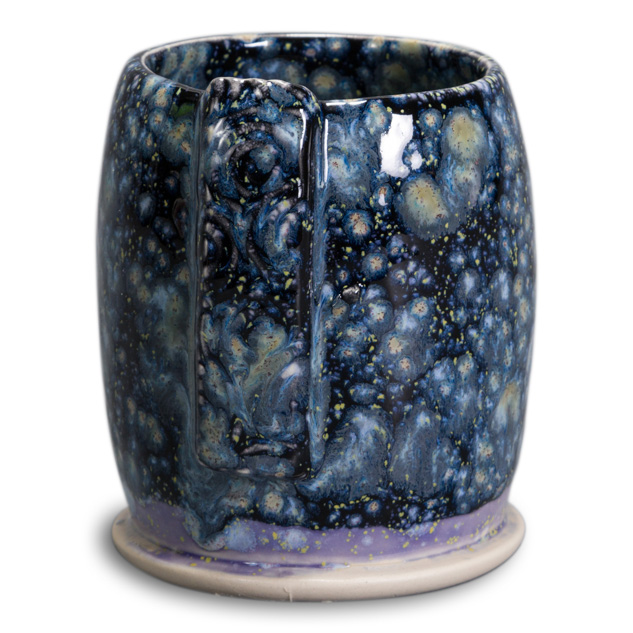 SW-181 Night Moth over SW-170 Blue Hydrangea