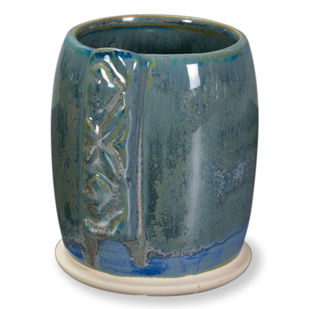 SW-184 Speckled Toad over SW-109 Capri Blue