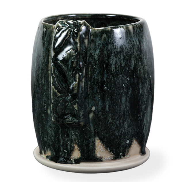 SW-508 Black Gloss over SW-118 Sea Salt