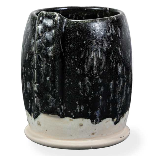 SW-508 Black Gloss over SW-118 Sea Salt