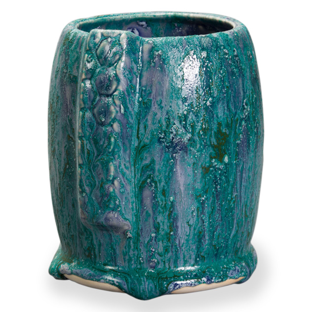 SW-509 Dark Green Gloss over SW-116 Robin’s Egg