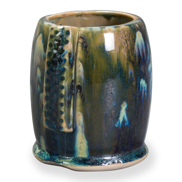 SW-509 Dark Green Gloss over SW-146 Aurora Green