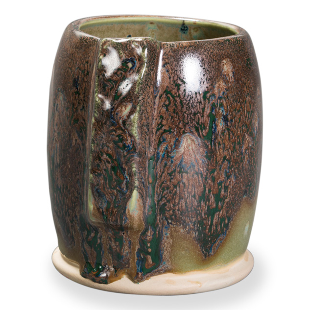 SW-509 Dark Green Gloss over SW-146 Aurora Green