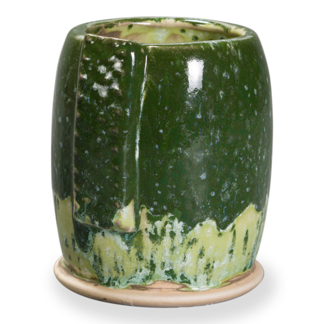 SW-509 Dark Green Gloss over SW-148 Lime Shower