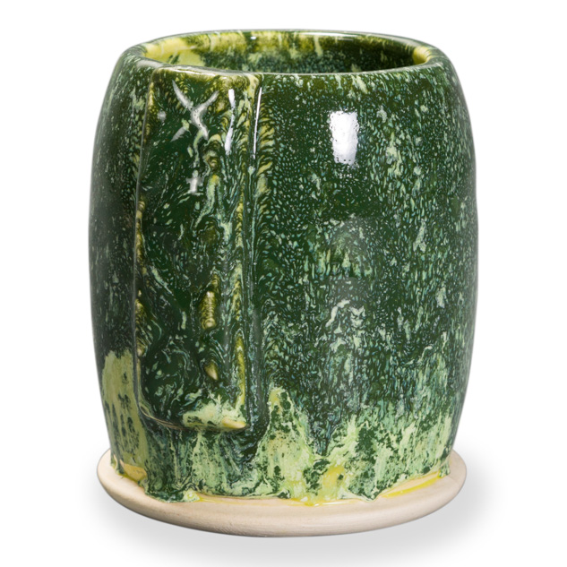 SW-509 Dark Green Gloss over SW-148 Lime Shower