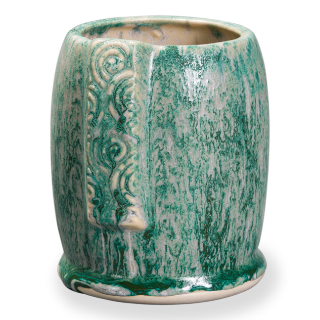 SW-509 Dark Green Gloss over SW-153 Indigo Rain