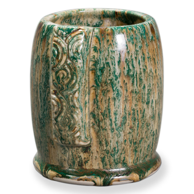 SW-509 Dark Green Gloss over SW-155 Winter Wood