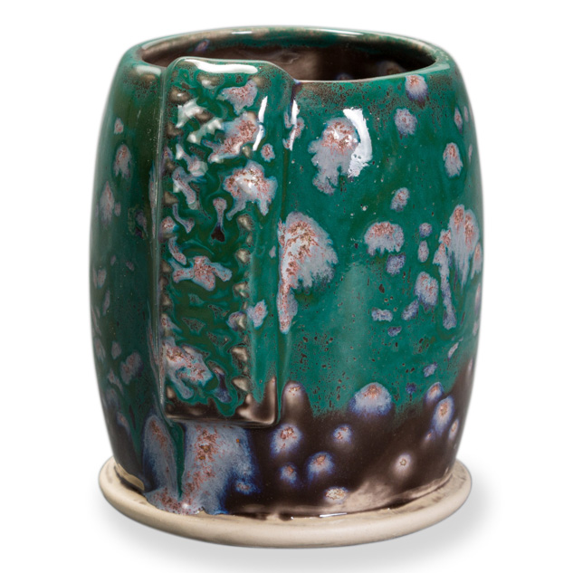 SW-509 Dark Green Gloss over SW-156 Galaxy