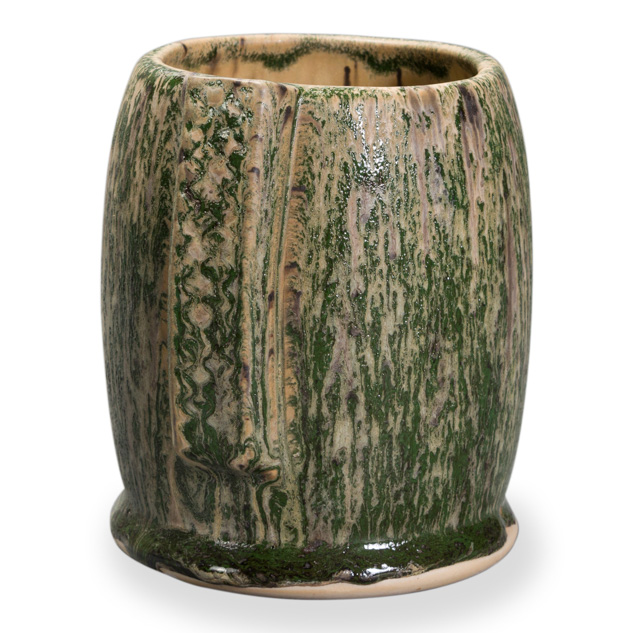 SW-509 Dark Green Gloss over SW-176 Sandstone