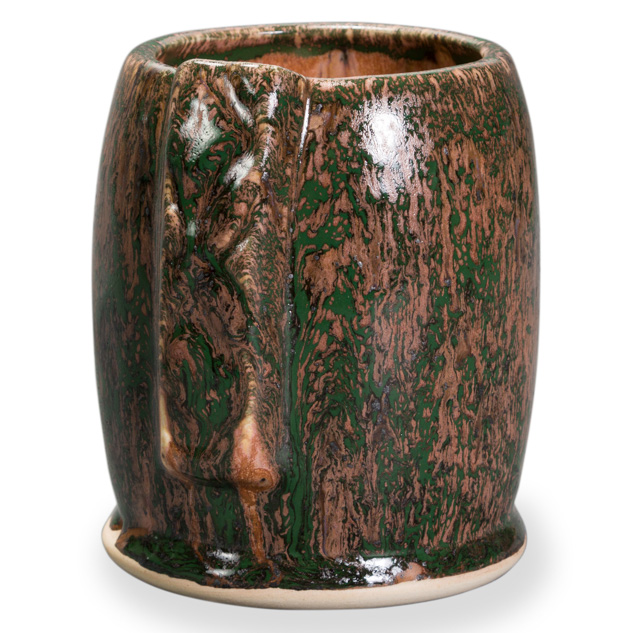 SW-509 Dark Green Gloss over SW-176 Sandstone