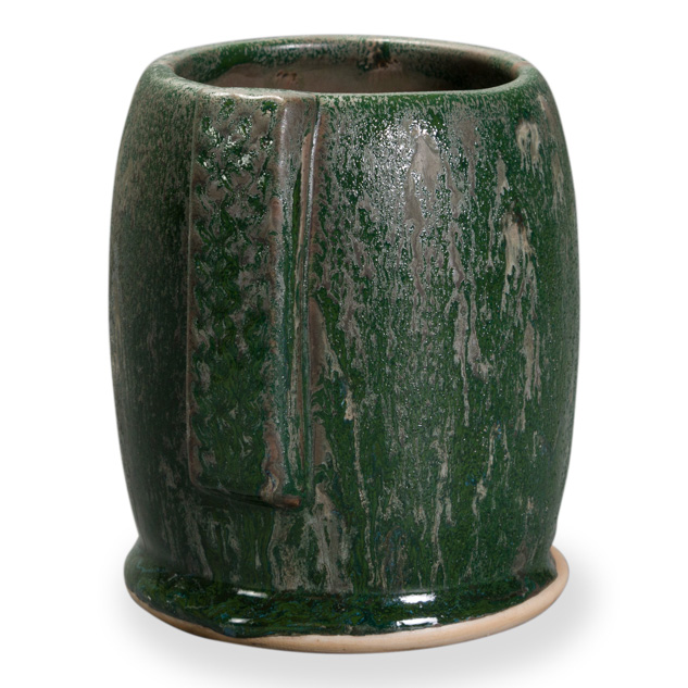 SW-509 Dark Green Gloss over SW-179 Muddy Waters