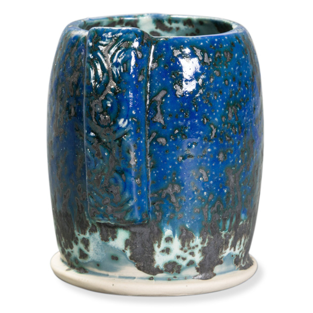 SW-510 Blue Gloss over SW-147 Moonscape