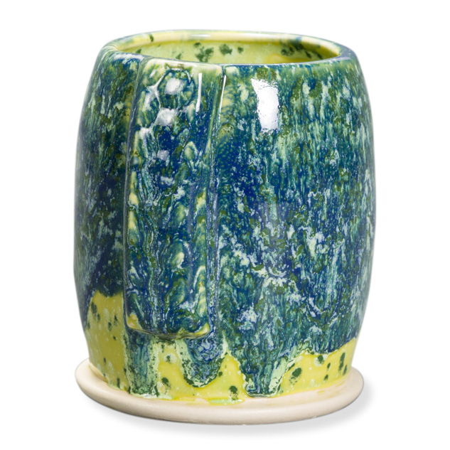 SW-510 Blue Gloss over SW-148 Lime Shower