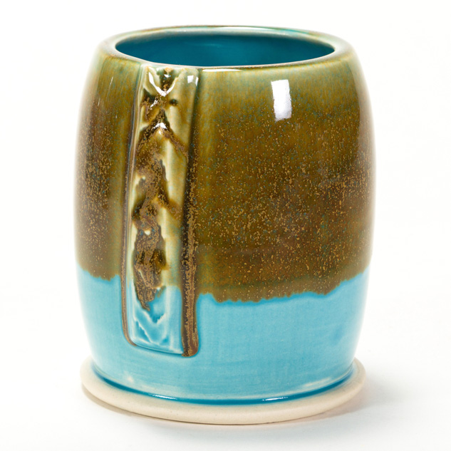 SW-145 Tea Dust over SW-211 Glacier Blue