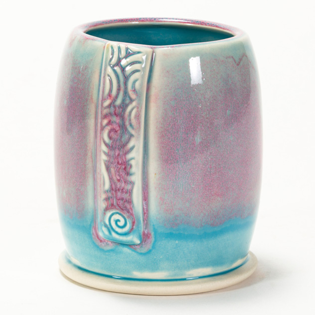 SW-251 Pink Opal over SW-211 Glacier Blue