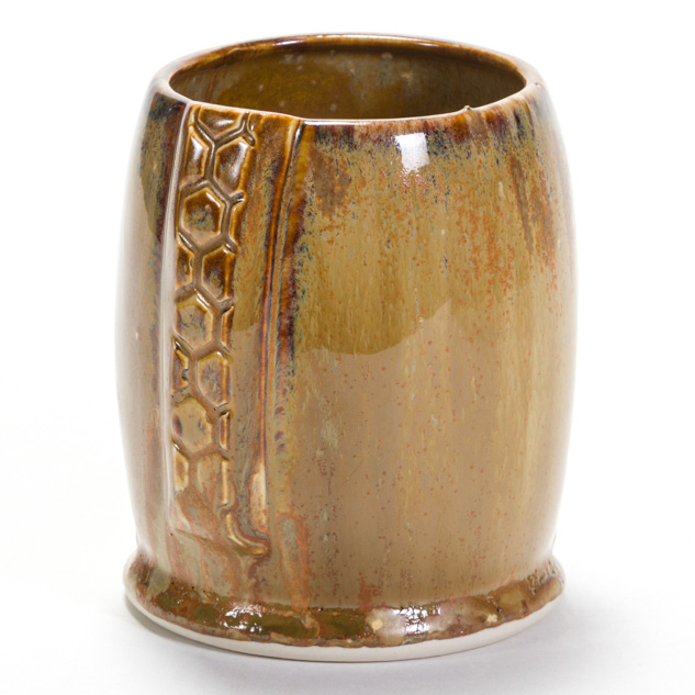 SW-130 Copper Jade over SW-117 Honeycomb