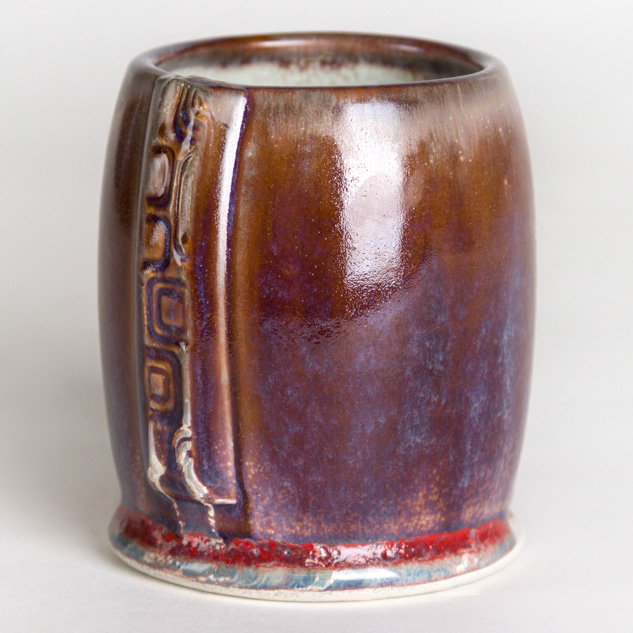 SW-113 Speckled Plum over SW-187 Himalayan Salt