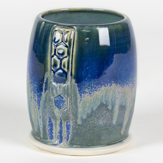 SW-185 Rainforest over SW-105 Frost Blue