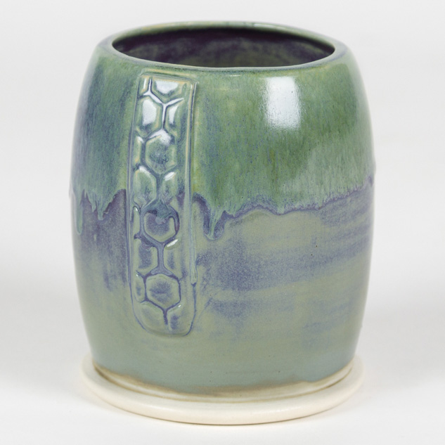 SW-185 Rainforest over SW-125 Purple Mint