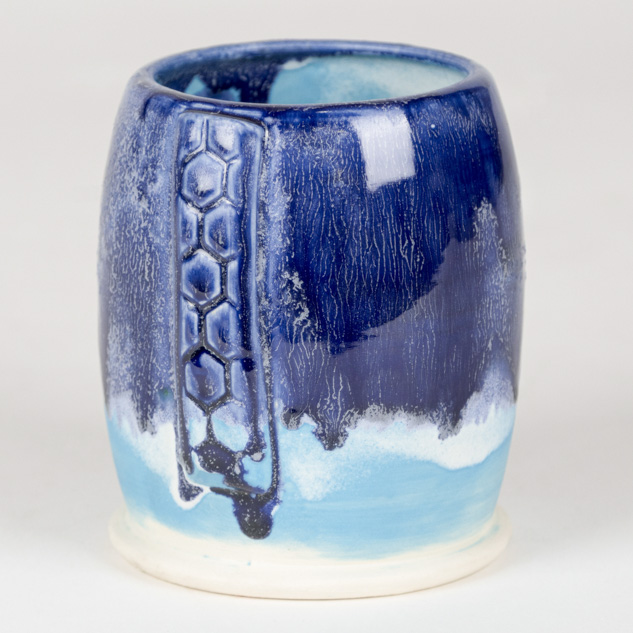 SW-186 Azurite over SW-136 Weathered Blue