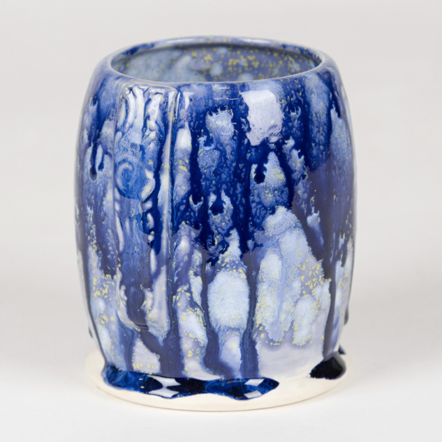 SW-186 Azurite over SW-170 Blue Hydrangea