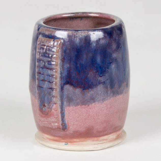 SW-186 Azurite over SW-177 Raspberry Mist